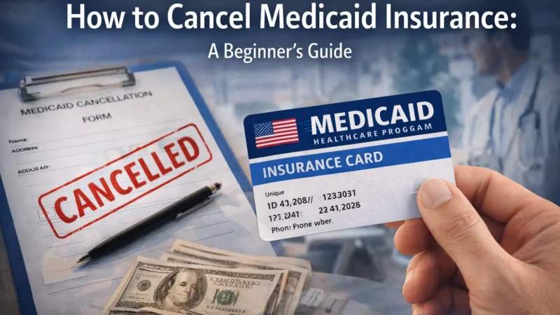 How to Cancel Medicaid Insurance: A Beginner’s Guide