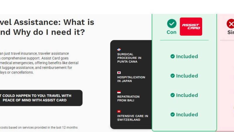 Get ASSIST CARD Travel Insurance From The Experts