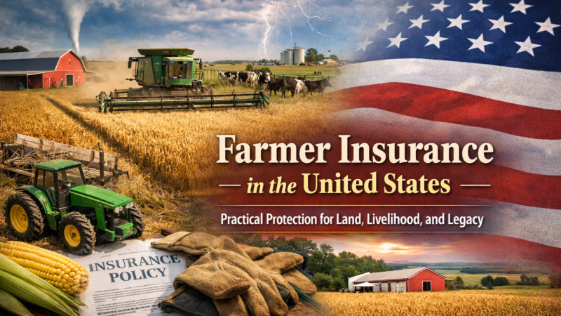 Farmer Insurance in the United States: Practical Protection for Land, Livelihood, and Legacy