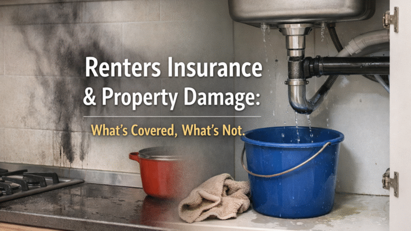 Does Renters Insurance Cover Property Damage? What Actually Happens When Something Goes Wrong